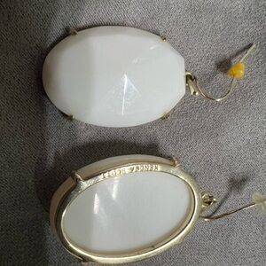 Kendra Scott Ivory and Gold Drop Earrings